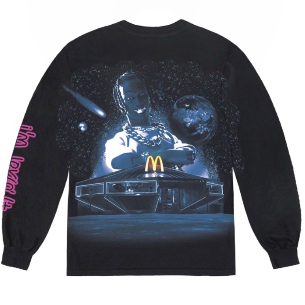 Limited edition Travis Scott x Mcdonald’s sweater